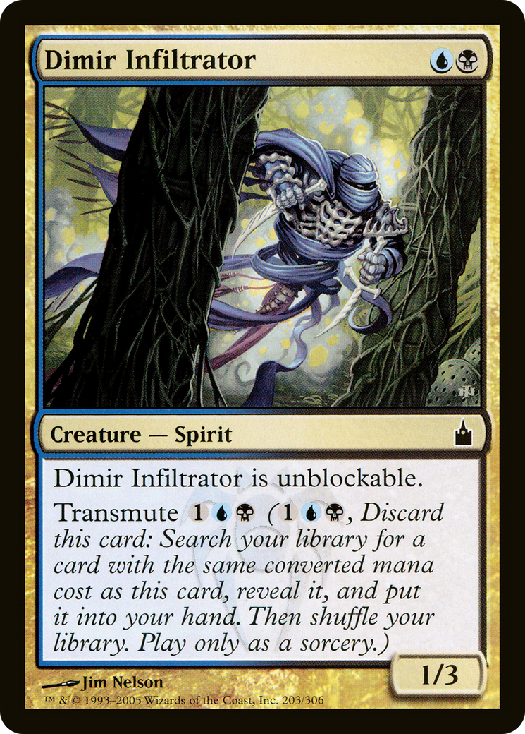 Dimir Infiltrator (RAV-203) [Ravnica: City of Guilds]