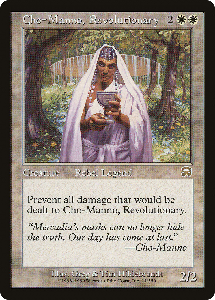 Cho-Manno, Revolutionary (MMQ-011) [Mercadian Masques]