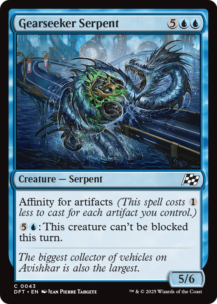 Gearseeker Serpent (DFT-043) [Aetherdrift]