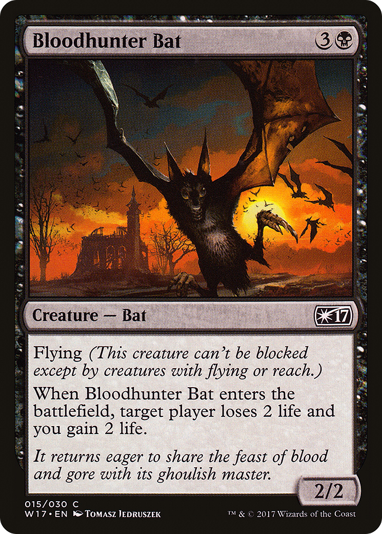 Bloodhunter Bat (W17-015) [Welcome Deck 2017]