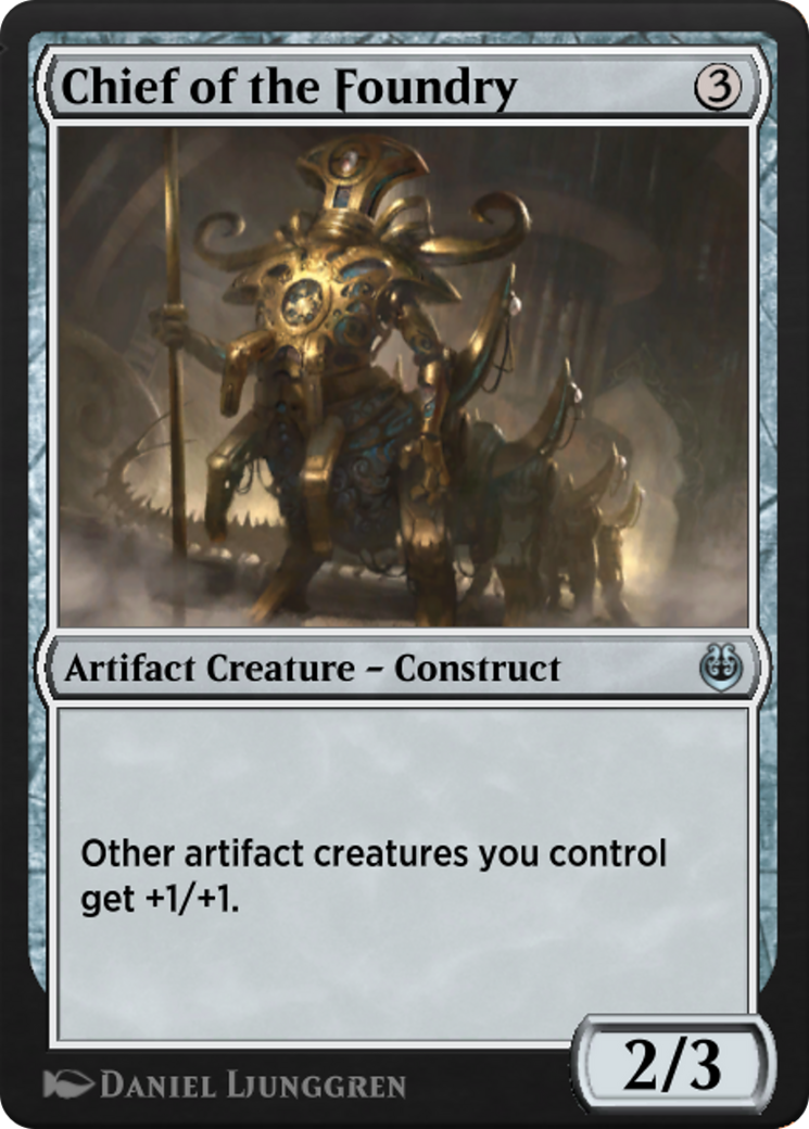 Chief of the Foundry (KLR-226) [Kaladesh Remastered]