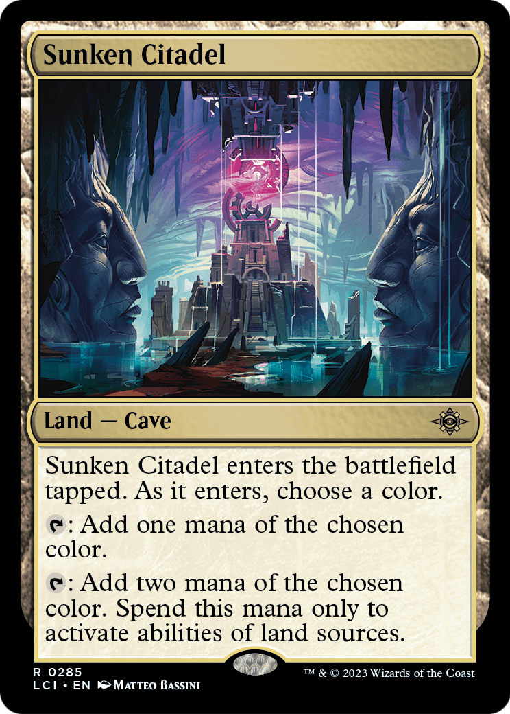 Sunken Citadel (LCI-285) [The Lost Caverns of Ixalan] Foil