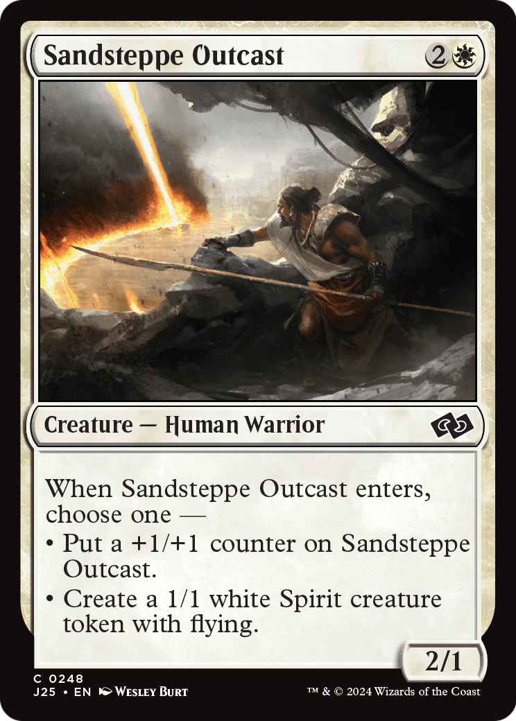 Sandsteppe Outcast (J25-248) [Foundations Jumpstart]