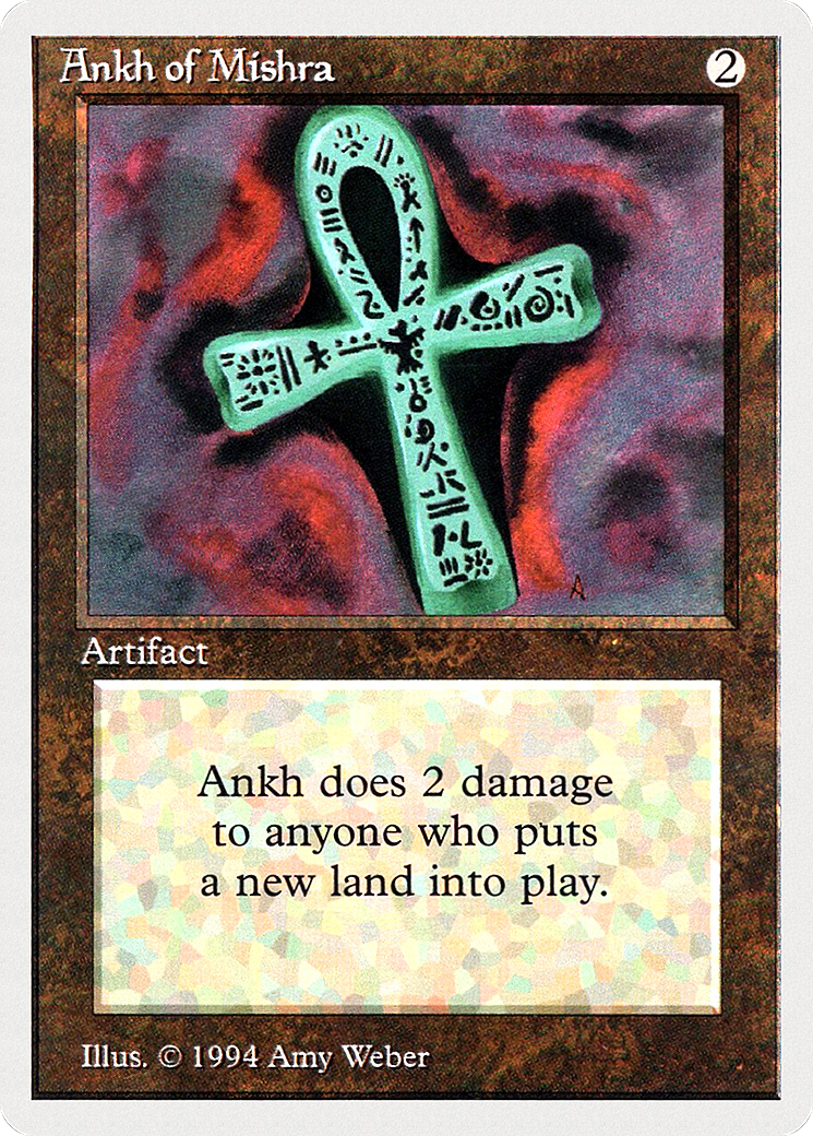 Ankh of Mishra (SUM-233) [Summer Magic / Edgar]
