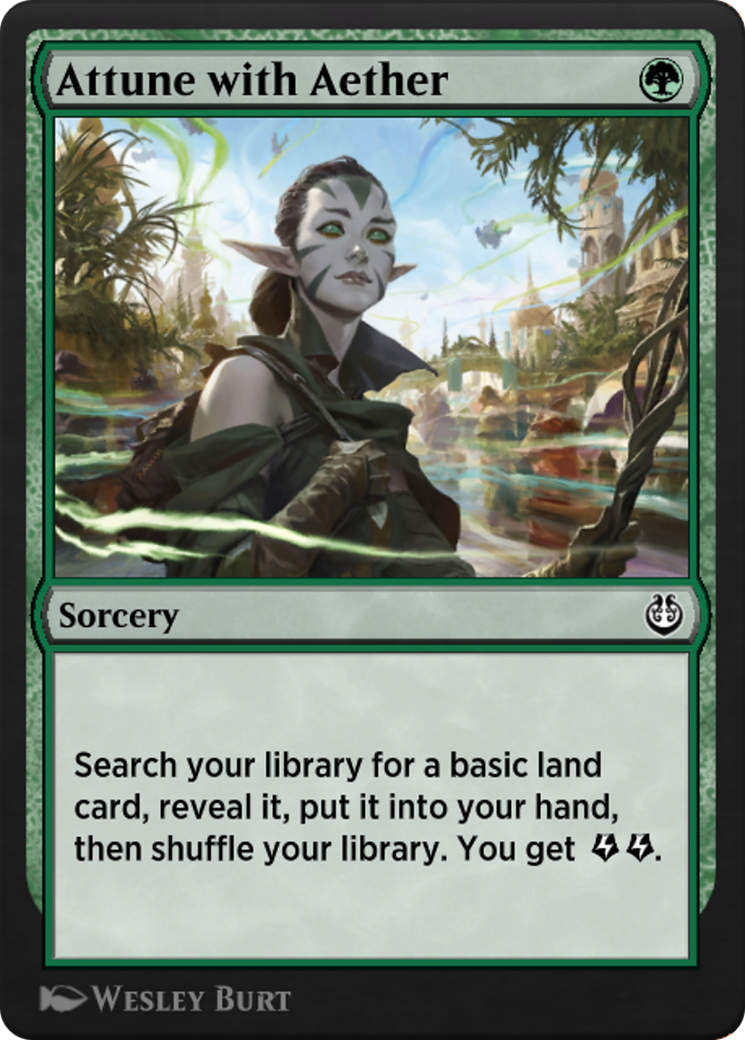 Attune with Aether (KLR-154) [Kaladesh Remastered]
