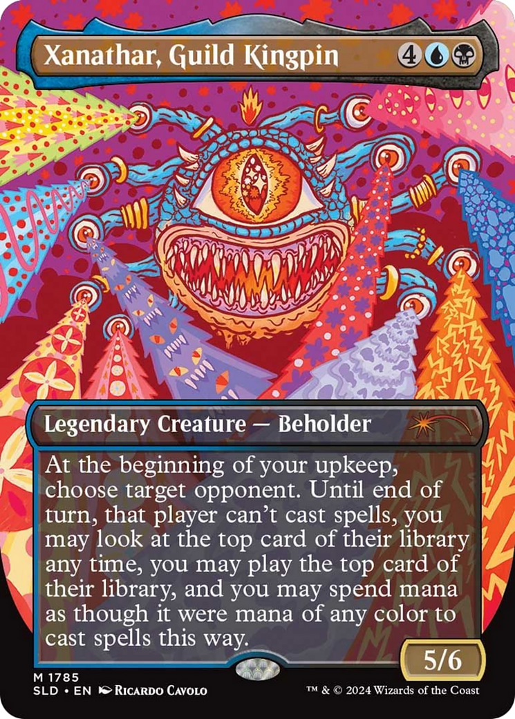 Xanathar, Guild Kingpin (SLD-1785) (Borderless) [Secret Lair Drop]