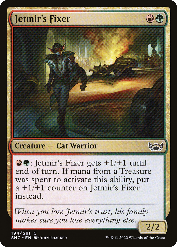 Jetmir's Fixer (SNC-194) [Streets of New Capenna]