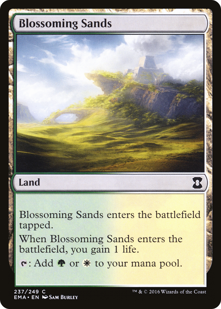 Blossoming Sands (EMA-237) [Eternal Masters] Foil
