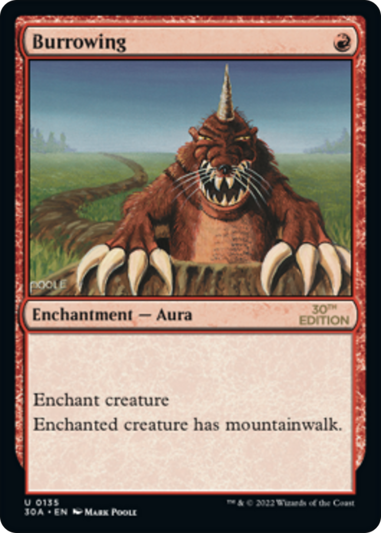 Burrowing (30A-135) [30th Anniversary Edition]
