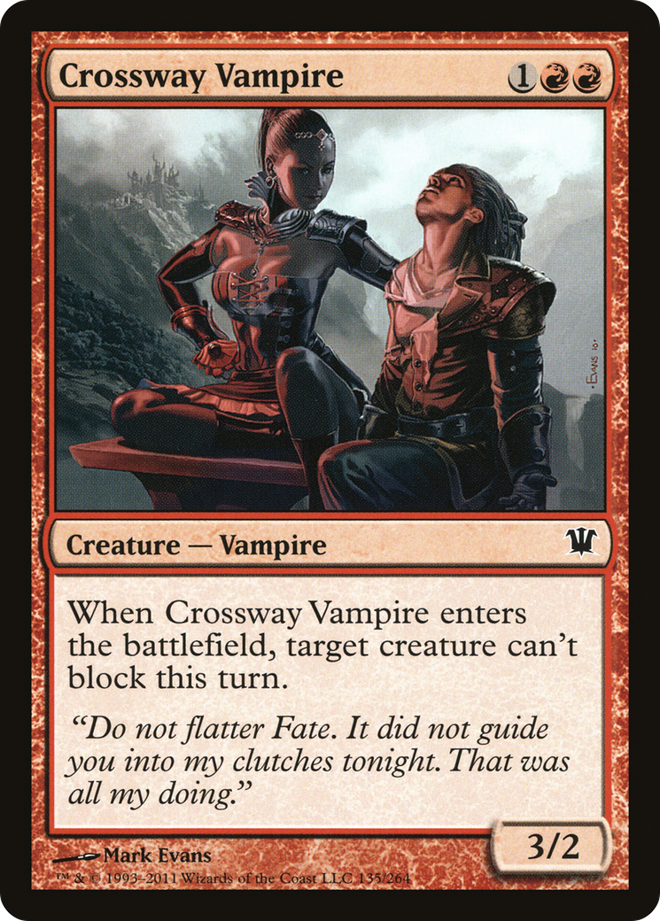 Crossway Vampire (ISD-135) [Innistrad] Foil