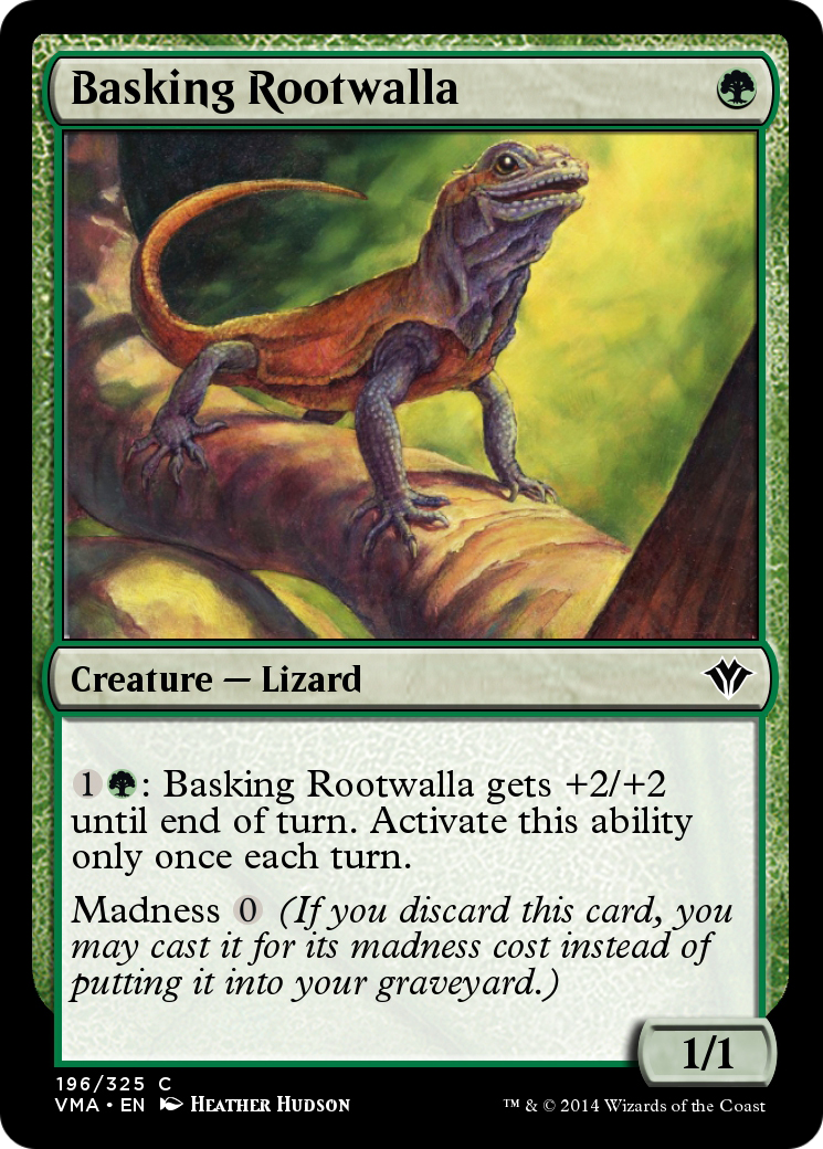 Basking Rootwalla (VMA-196) [Vintage Masters]