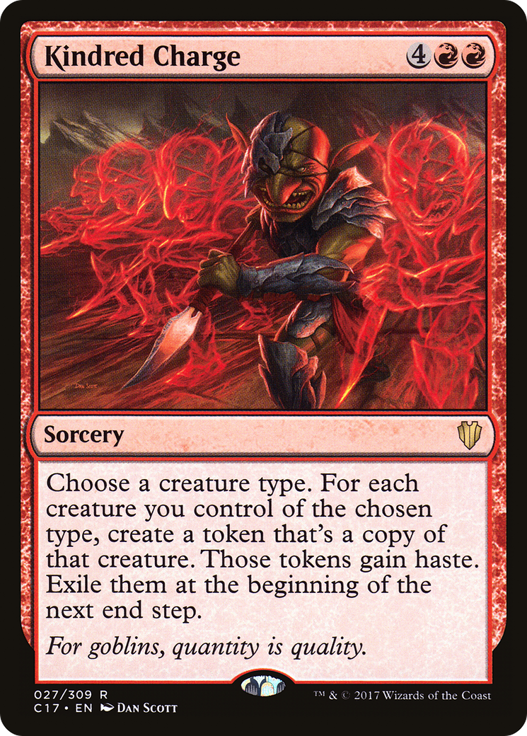 Kindred Charge (C17-027) [Commander 2017]