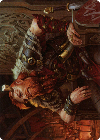 Arni Brokenbrow Art Card (ASKHM-030) (Borderless) [Art Series: Kaldheim]