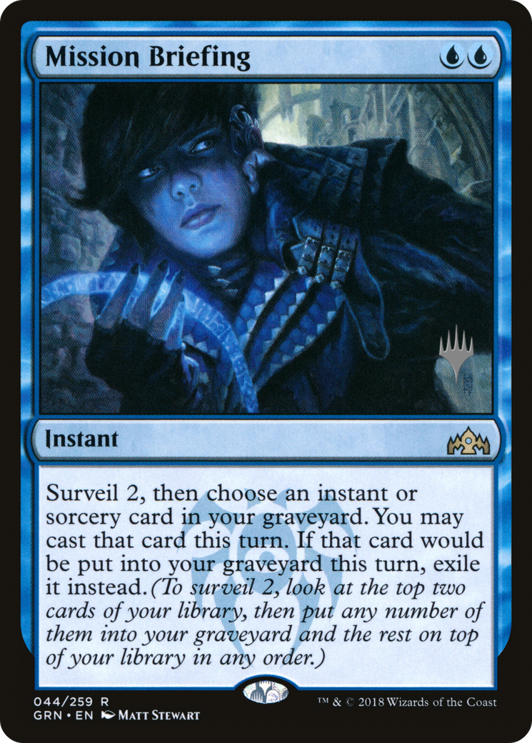 Mission Briefing (PPTHB-044) [Promo Pack: Guilds of Ravnica Promos]