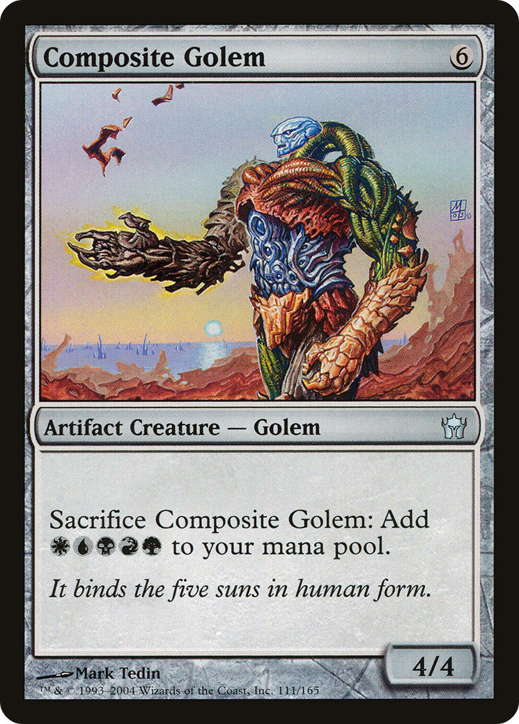 Composite Golem (5DN-111) [Fifth Dawn] Foil