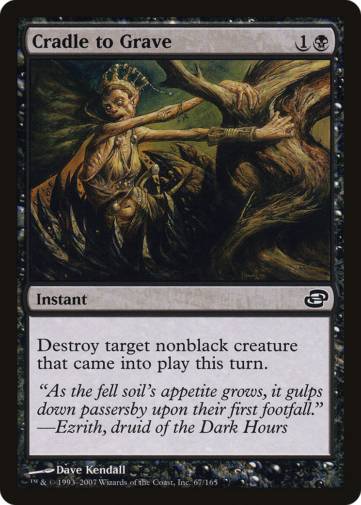 Cradle to Grave (PLC-067) [Planar Chaos] Foil
