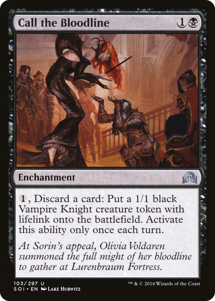 Call the Bloodline (SOI-103) [Shadows over Innistrad] Foil