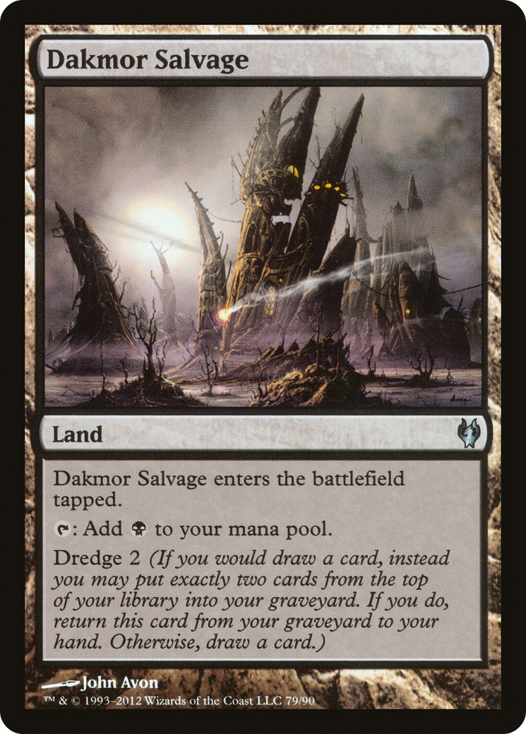 Dakmor Salvage (DDJ-079) [Duel Decks: Izzet vs. Golgari]