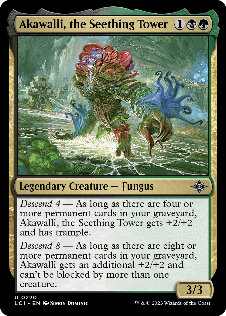 Akawalli, the Seething Tower (LCI-220) [The Lost Caverns of Ixalan]
