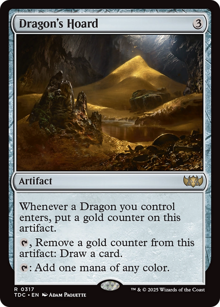 Dragon's Hoard (TDC-317) [Commander: Tarkir: Dragonstorm]