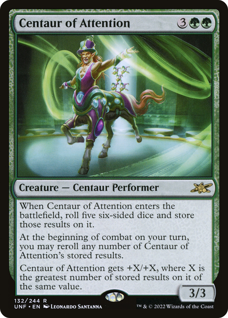 Centaur of Attention (UNF-132) [Unfinity]