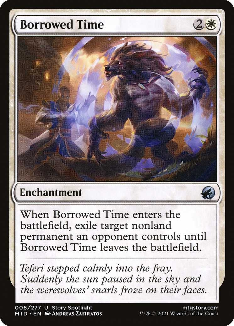 Borrowed Time (MID-006) [Innistrad: Midnight Hunt]