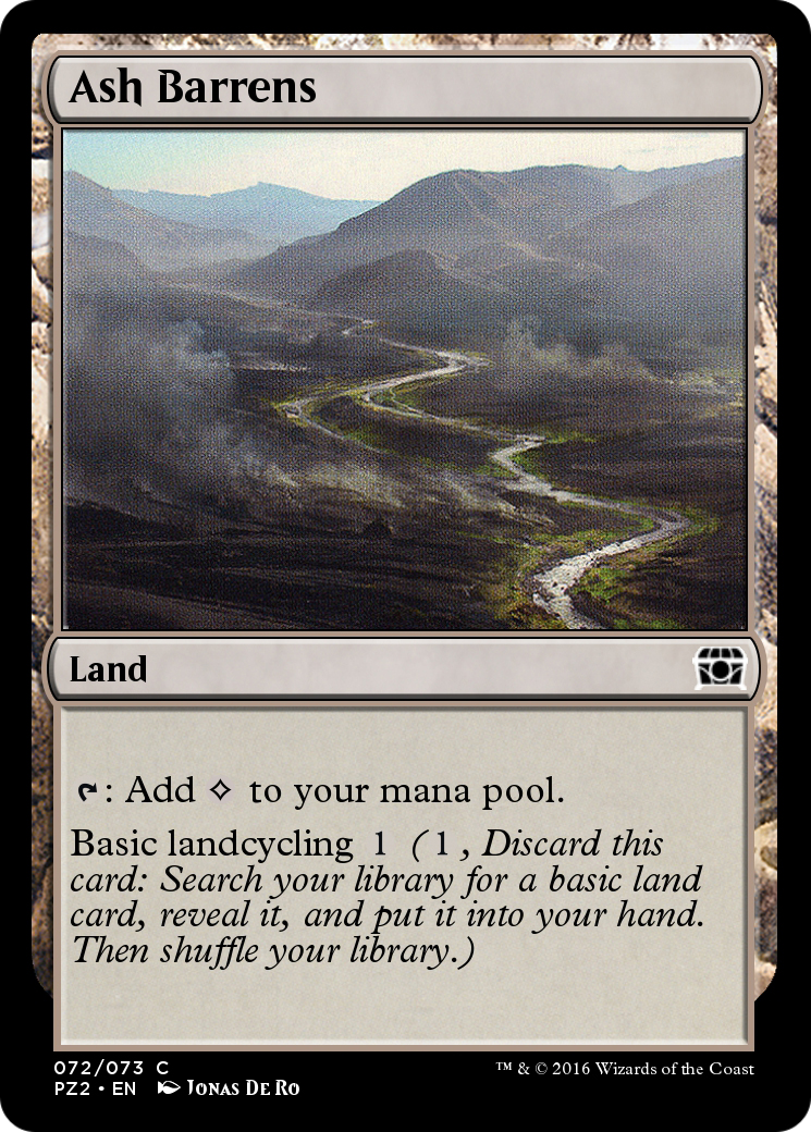 Ash Barrens (PZ2-072) [Treasure Chest]
