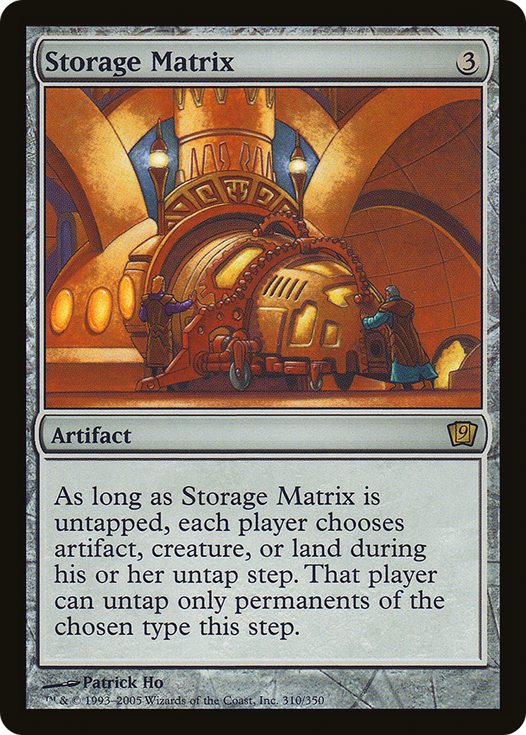 Storage Matrix (9ED-310) [9th Edition]