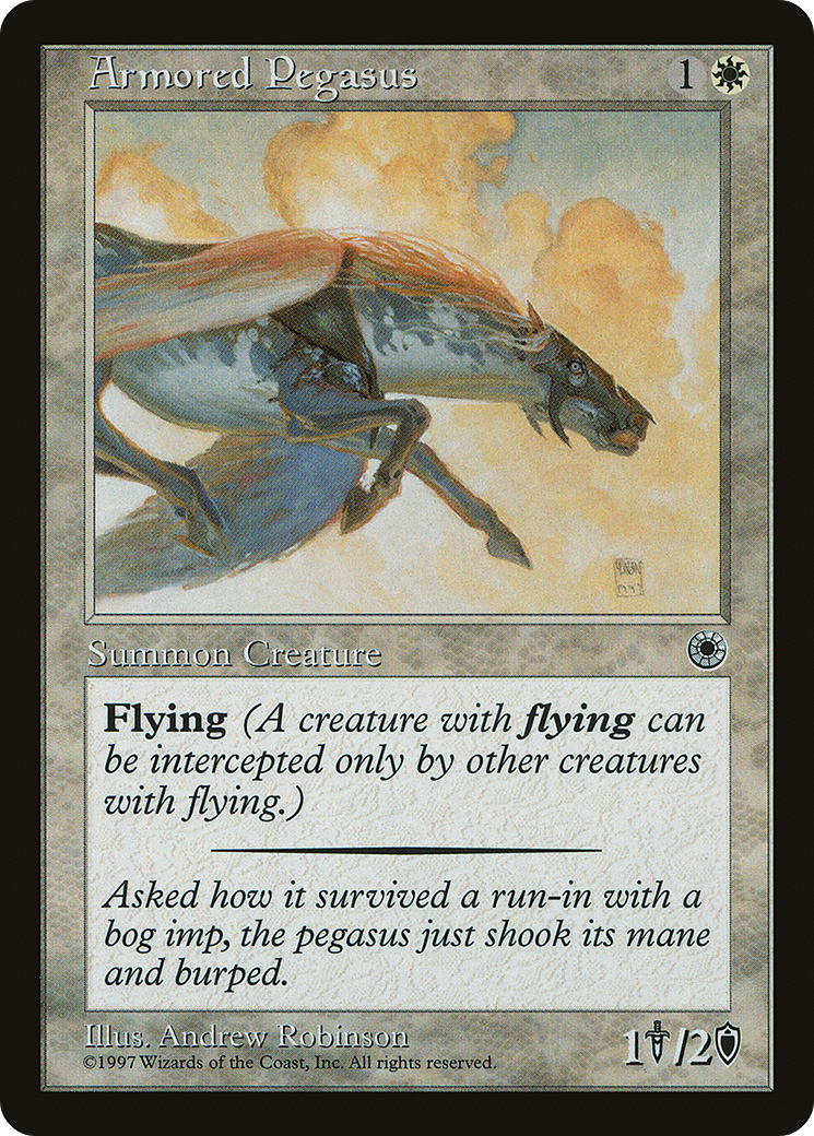 Armored Pegasus (Reminder Text) [Portal]