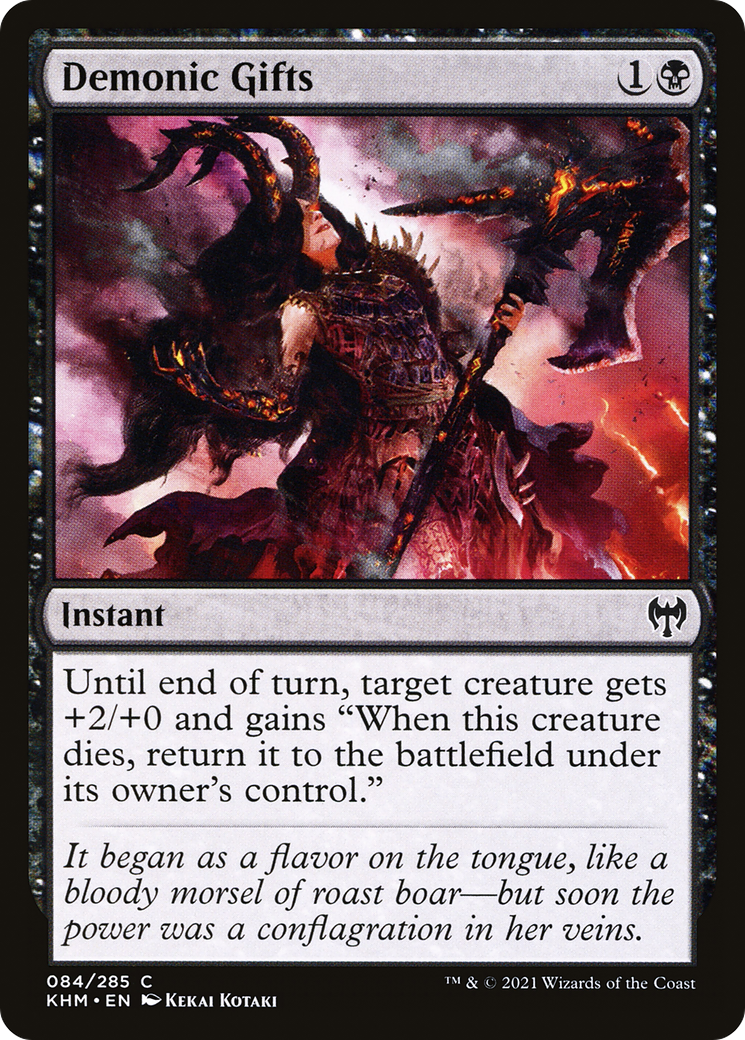 Demonic Gifts (KHM-084) [Kaldheim] Foil