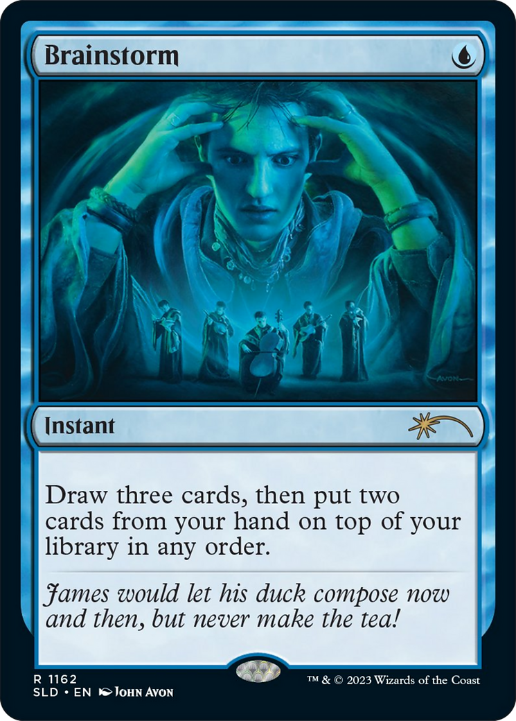 Brainstorm (SLD-1162) [Secret Lair Drop] Foil