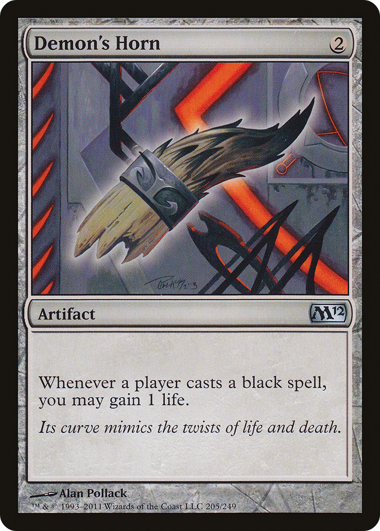 Demon's Horn (M12-205) [Magic 2012]