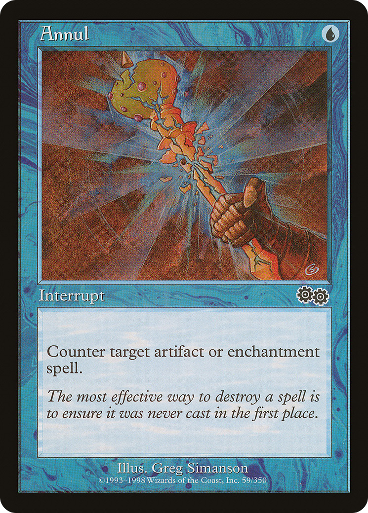 Annul (USG-059) [Urza's Saga]