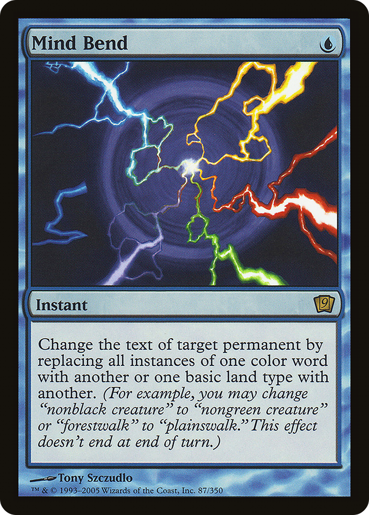 Mind Bend (9ED-087) [9th Edition] Foil