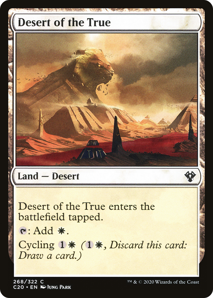 Desert of the True (C20-268) [Commander 2020]