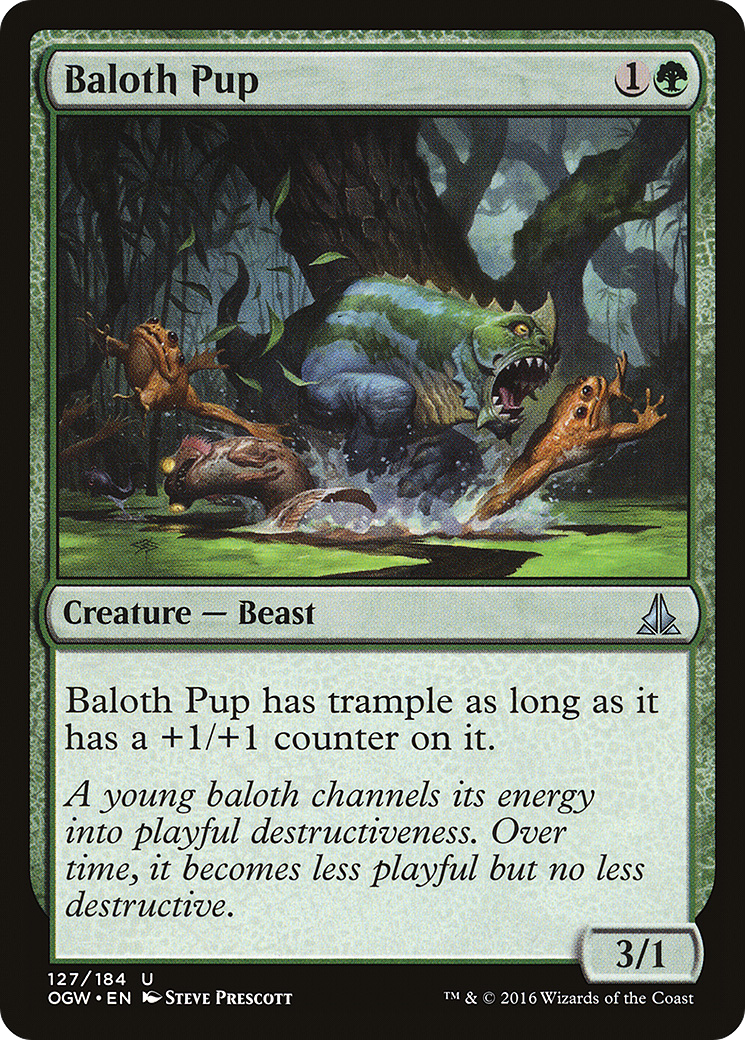 Baloth Pup (OGW-127) [Oath of the Gatewatch] Foil