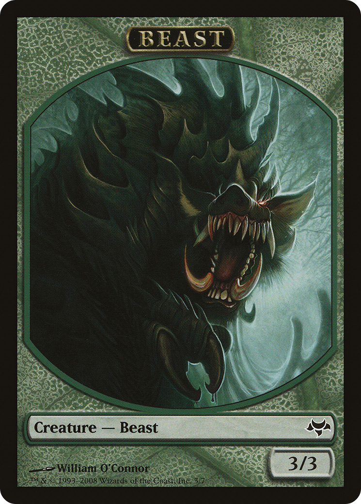 Beast Token (EVE-003) [Eventide Tokens]