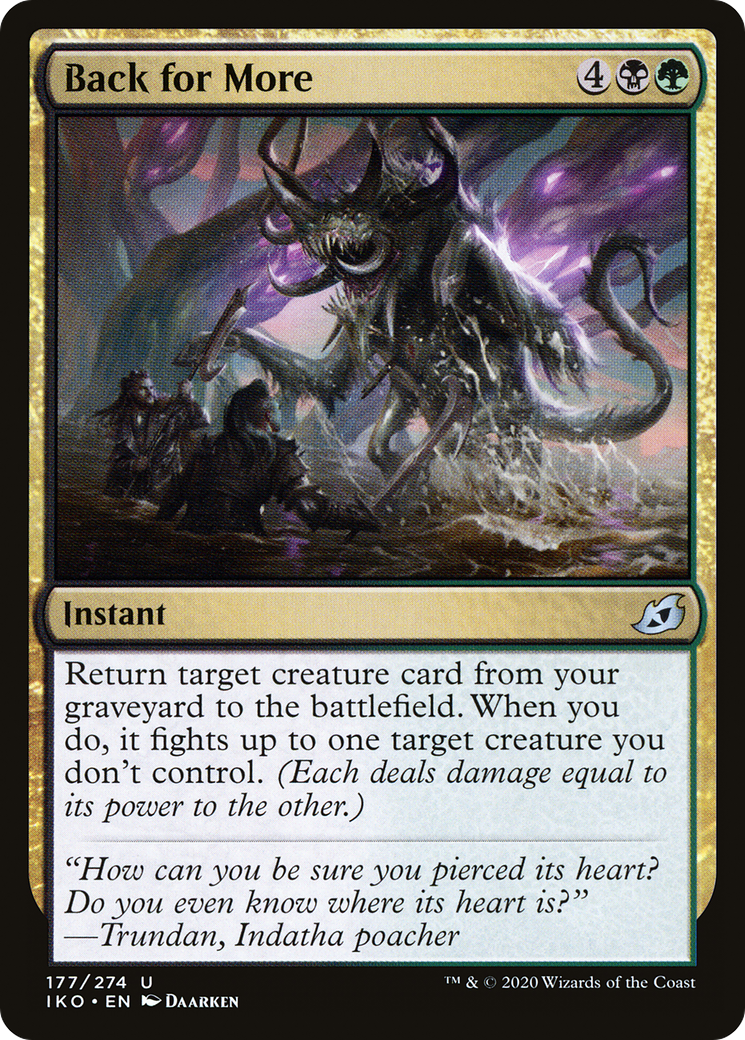 Back for More (IKO-177) [Ikoria: Lair of Behemoths]