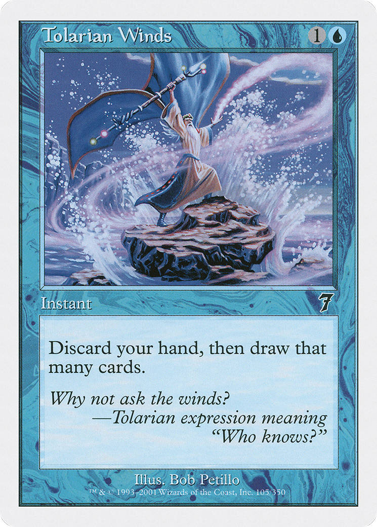 Tolarian Winds (7ED-105) [7th Edition]