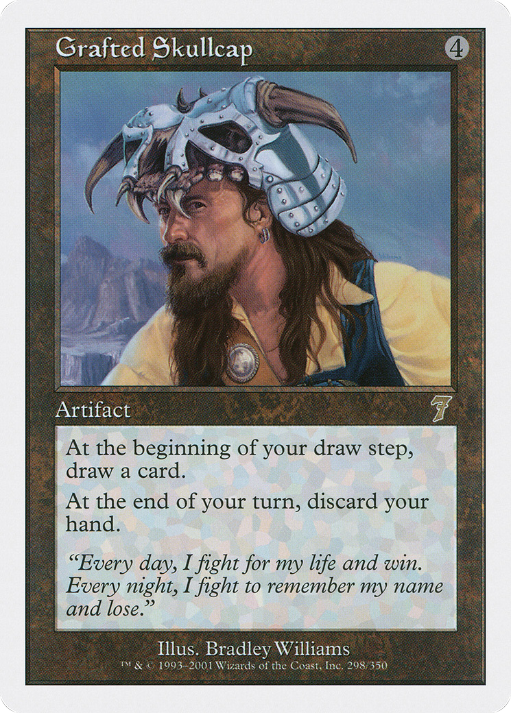 Grafted Skullcap (7ED-298) [7th Edition] Foil