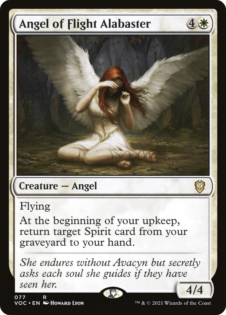 Angel of Flight Alabaster (VOC-077) [Crimson Vow Commander]
