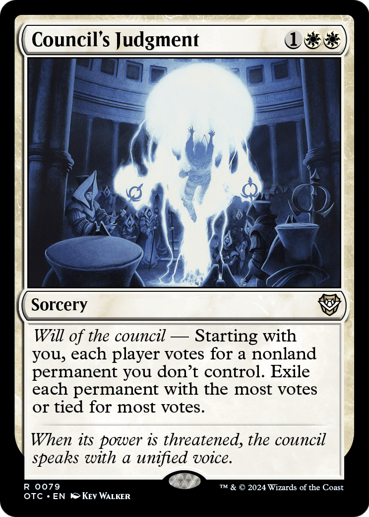 Council's Judgment (OTC-079) [Outlaws of Thunder Junction Commander]