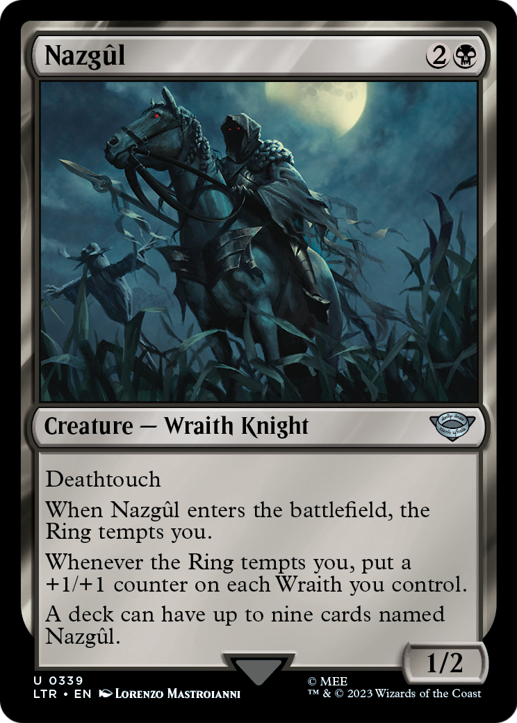 Nazgul (LTR-339) [The Lord of the Rings: Tales of Middle-earth] Foil