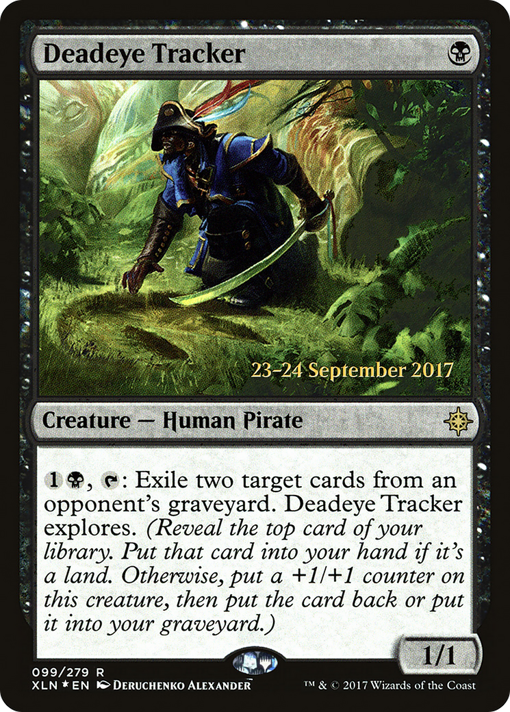 Deadeye Tracker (PRE-99S) [Ixalan Promos] Foil