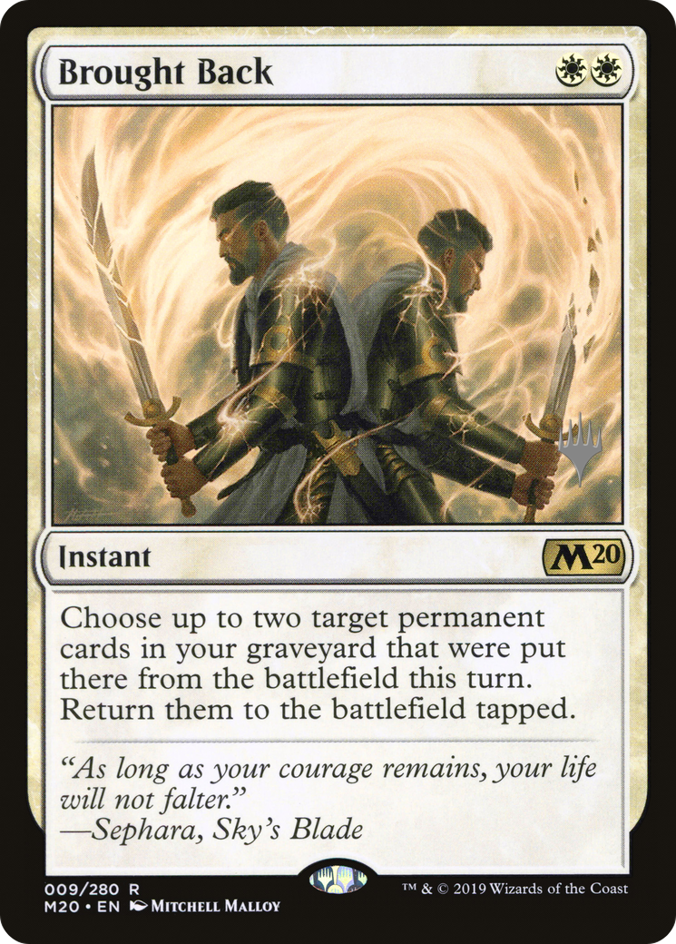 Brought Back (PPM20-09P) [Promo Pack: Core Set 2020 Promos] Foil