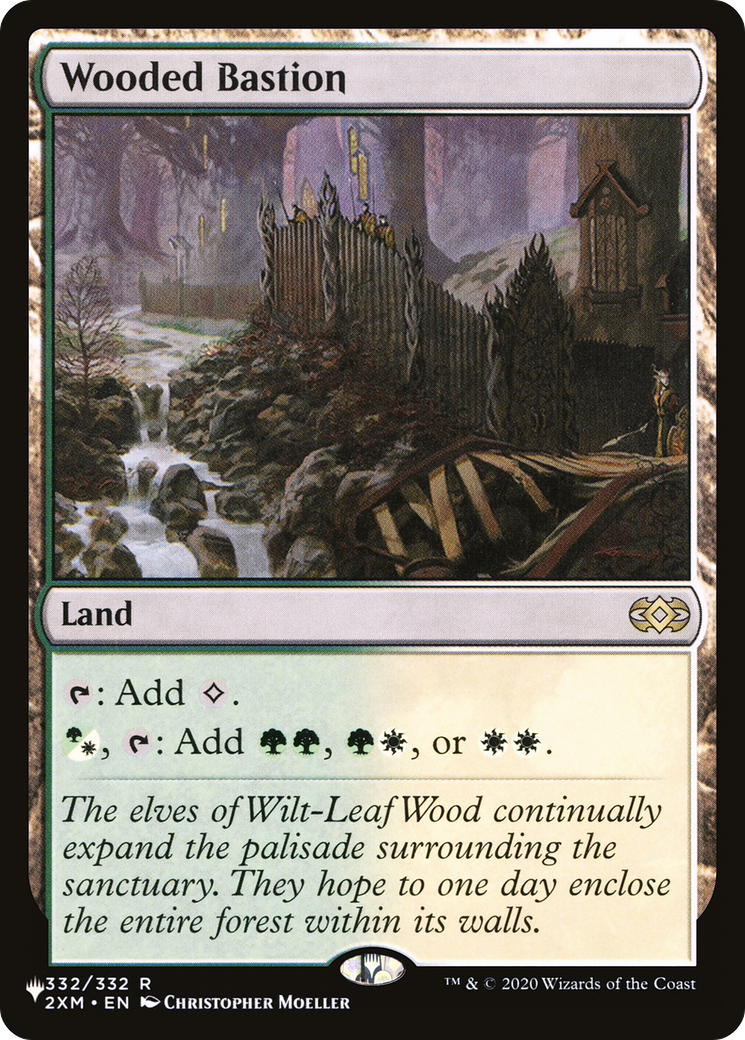 Wooded Bastion (LIST-2XM-332) [The List Reprints]