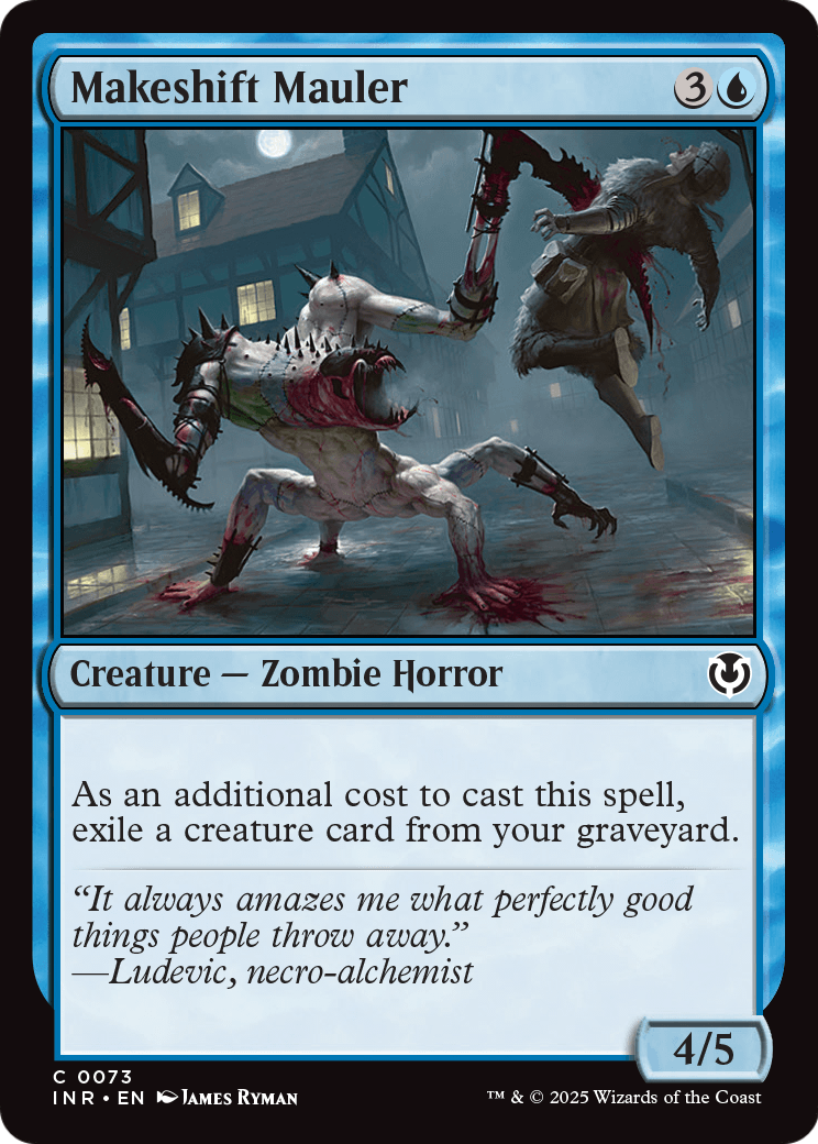 Makeshift Mauler (INR-073) [Innistrad Remastered]