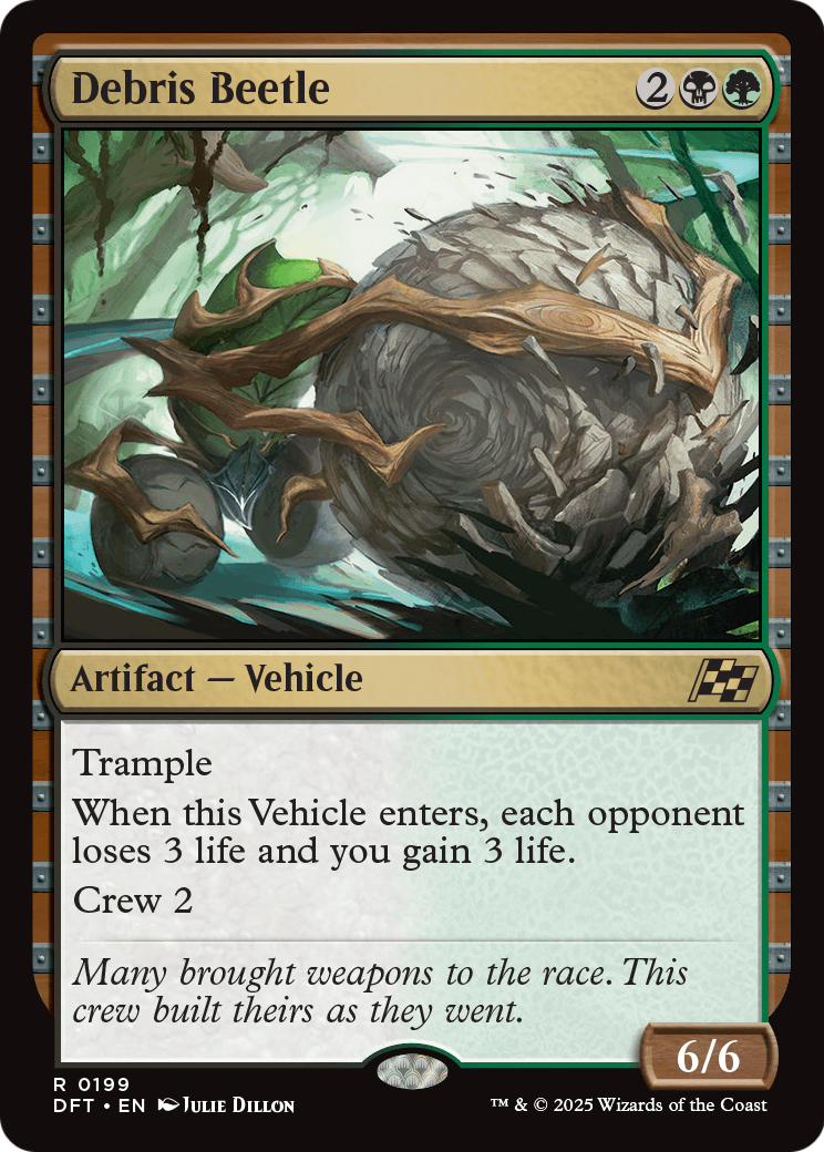 Debris Beetle (DFT-199) [Aetherdrift] Foil