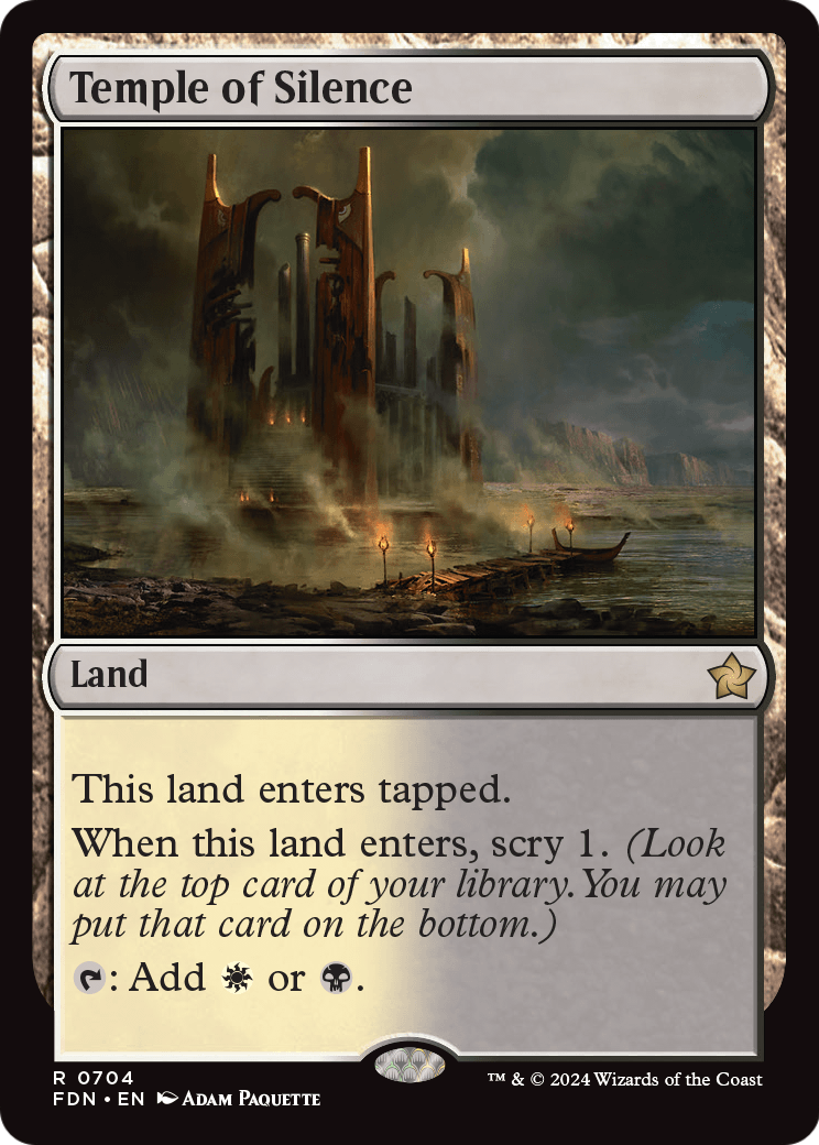 Temple of Silence (FDN-704) [Foundations]