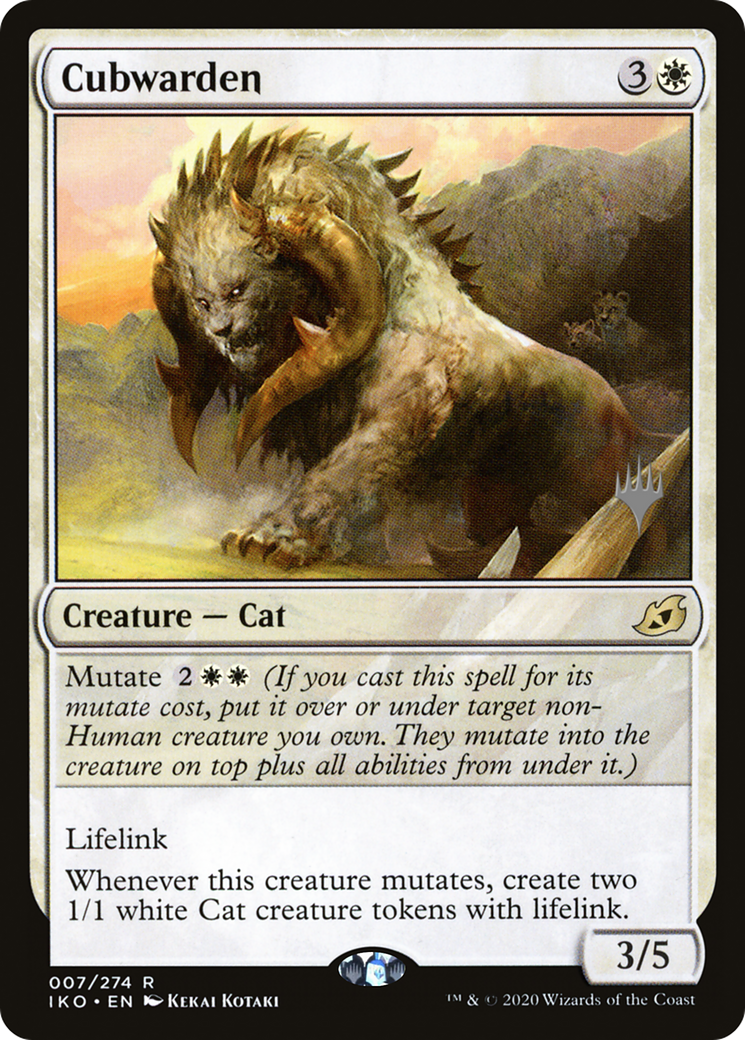 Cubwarden (PPIKO-007) [Promo Pack: Ikoria: Lair of Behemoths Promos]